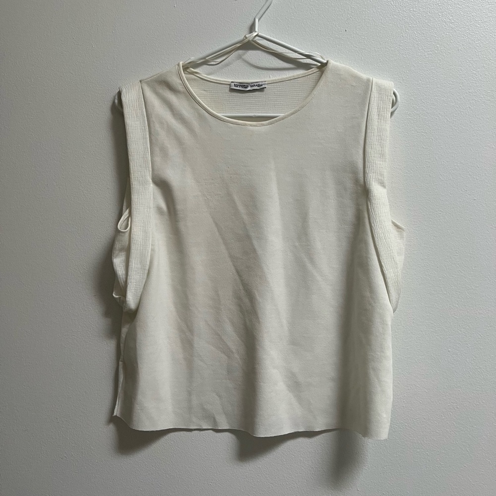 Zara Combination Sleeveless Top M